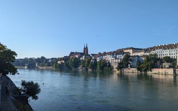 A photo of Basel where the conference is held. 