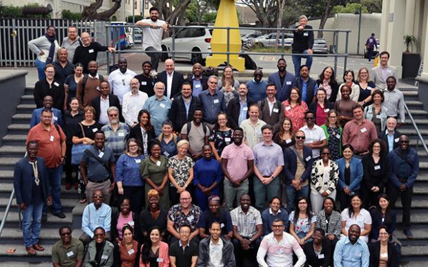 Group picture of the African Bioinformatics Institute's launch